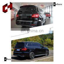 CH Pp Material R Style Bumper Modified Parts Upgrade Car Front Bumper Rear Bumper For Mercedes-Benz GLS X166 16-19 to GLS63 thumbnail-5