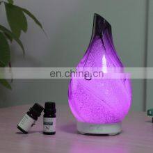 100mL 2021 Newest Ultrasonic 3D Glass Diffuser Aromatherapy Oil Diffuser thumbnail-3