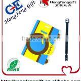 Eco-friendly Fancy Travel Silicone Rubber Luggage Tag thumbnail-1