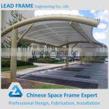 Anti Wind Space Frame Layout Steel Parking Canopy Design thumbnail-2