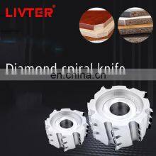 LIVTER Woodworking Tools Milling Cutter Pcd Herringbone Cnc Wood Pre-milling Cutter thumbnail-2