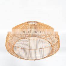 Unique Wicker Rattan Lampshade Boho Style Round Shape Spherical Hanging Pendant Vietnam Cheap Wholesale thumbnail-2