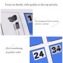 Casier de stockage électronique intelligent avec système de code-barres infrarouge pour une utilisation à haute sécurité et une identification facile thumbnail-4