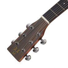 YAN Yan 40-inch JF Body ,Spruce Solid Top Mahogany Backsides Natural Color Guitar Factory Folk Guitar SM-19 thumbnail-5