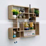 Colourful Leaf 3d Wooden Wall Sticker Design Quality Choice thumbnail-2