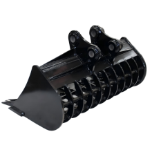 Mini Excavator Skeleton Bucket Wide 500mm Digger Sieve Buckets With Teeth thumbnail-4