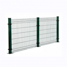 Decorative 3D Curved Welded Wire Mesh Fence - Galvanized or Powder Coated for Outdoor Security thumbnail-3