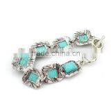 2015 YiWu New Products European and American Fashion Turquoise Bracelet thumbnail-3