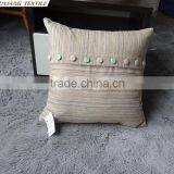 Decorative Memory Form Throw Pillow With Button thumbnail-4