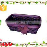 Woodchip Storage Basket Type, Bread Basket, Gift Basket, Wedding Basket Decoration thumbnail-1