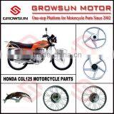 (South American Market)Hon. CGL125 Motorcycle Spare Parts Alloy Wheel, Rim Wheel, Front Fender
