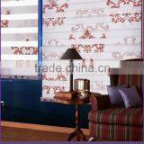 Polyester Blackout Curtain Printed Zebra Blind Fabric