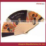 2015 Antique Advertising Gift Customized Wooden Folding Hand Fan thumbnail-1