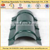 Widely Used Color Steel Metal Roofing Ridge Cap Tile Manufacturer thumbnail-1