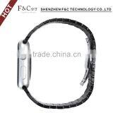 New Stainless Steel Smart Watch Band 38mm Wrist Strap Bracelet With Buckle Clasp for Apple Watch 42mm