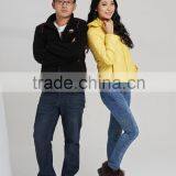 Winter Fleece and Wool Yellow Reversible for Men Long Coat Available All Sizes and Customization thumbnail-4