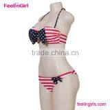 Sexy Print Swimsuit Bathing Coveralls Beachwear thumbnail-6