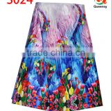 2015 latest design 100% silk satin fabric, beautiful indian satin fabric S024