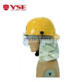 Fire proof heat insulation safety helmet