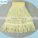 C004 4 Ply Blended Cotton Looped End Wet Mop, With 1" Headband. Quality Choice thumbnail-6