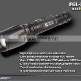 Rechargable 18650 Battery Zoom Function T6 LED Torch thumbnail-2