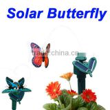 toy solar butterfly solar Power butterfly solar flying butterfly