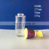 500ml Glass Water Bottle Bird Feeder thumbnail-3