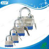 1-9/16in (40mm) Wide Laminated Steel Pin Tumbler Padlock, Non-Removable Key, Keyed Alike thumbnail-3