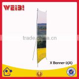 60x160cm Black Outdoor X Frame Banner Stand
