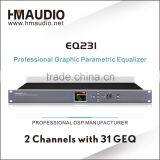 Good quality digital audio equalizer EQ231 from professional manufacturer