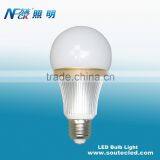 Silver Casing Aluminum Good Cooling E27 Base 220VAC 270 Degree 5watt Bulb Led for Hotel Restaurant