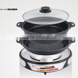 1400W Slow Cooker, Hot Pot Cooker,Multifunction Cooker thumbnail-2