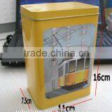 Wholesale Promotional Rectangular Coffee Nestle Tin Can