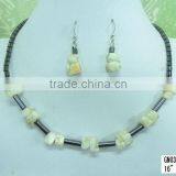 Handmade Gemstone Beads Beaded Necklaces Best Quality Hot Selling Handmade Designer Statement Necklace thumbnail-4