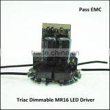Triac Dimmable Pass EMC Hight Compatible 5W MR16 LED Driver 12V thumbnail-1