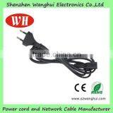 Copper Conductor ac Power Cord for tv 2 Pin ac Power Cord thumbnail-5