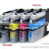 Refillable Ink Cartridge/set for Brother LC123BK/C/M/Y Use for Brother MFC-J4510DW/J4610DW/J4710D With Reset Chip thumbnail-4