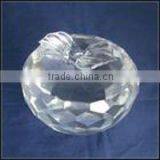Clear Apple Paperweight Glass Paperweight thumbnail-1