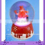Colorfull Snowman Christmas Snowglobe