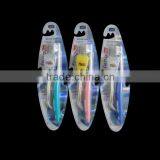 Nylon Bristle Toothbrush With Dental Floss FDA thumbnail-1