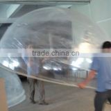 Transparent plastic sphere, clear glass sphere, clear hollow plastic sphere
