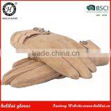 Helilai Gloves Factory Tan Suede Leather Men Gloves Made In China thumbnail-1