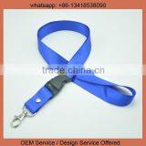 Safety breakaway plastic buckle lanyards Blank Nylon Lanyard