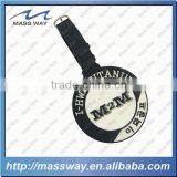 Promotion Custom 3D Round Shape Soft PVC Rubber Luggage Tags