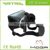 vr Headset Display 9D VR Glasses Steel VR Headset With Adjustable Headstrap thumbnail-3