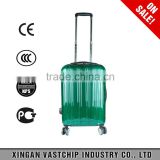 New Fashion Luggage Trolley Case/PC Luggage Trolley/Hard Travel Suitcase Luggage with Scale handle to France market