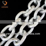 Wholesale fashion 6mm aluminum belt O chains