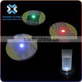 Hot Sale Led Mini Promotional Drink Sticker Coasters,led Bottle Sticker
