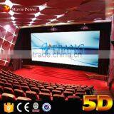 Electric System 60 Seats Motion Theater Seats With Special Effects For 5D Cinema Entertainment thumbnail-2