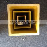 FRP pultruded square tube 101x101x6.35mm